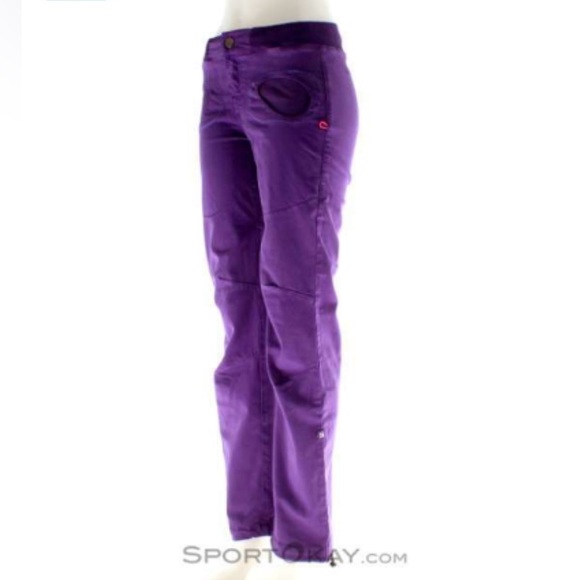 e9 * NWT * M * onda slim climbing bouldering pants lavender ankle drawstring - Picture 4 of 8
